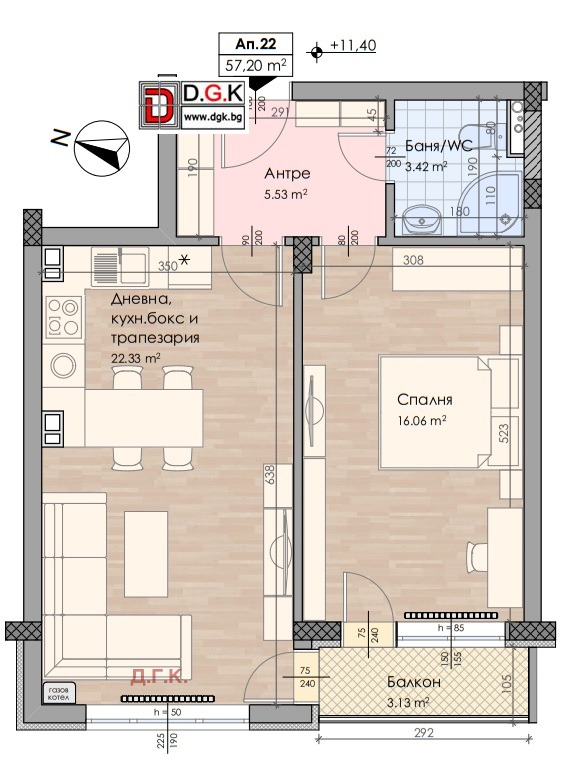 For Rent  1 bedroom Sofia , Pavlovo , 67 sq.m | 30306552 - image [16]