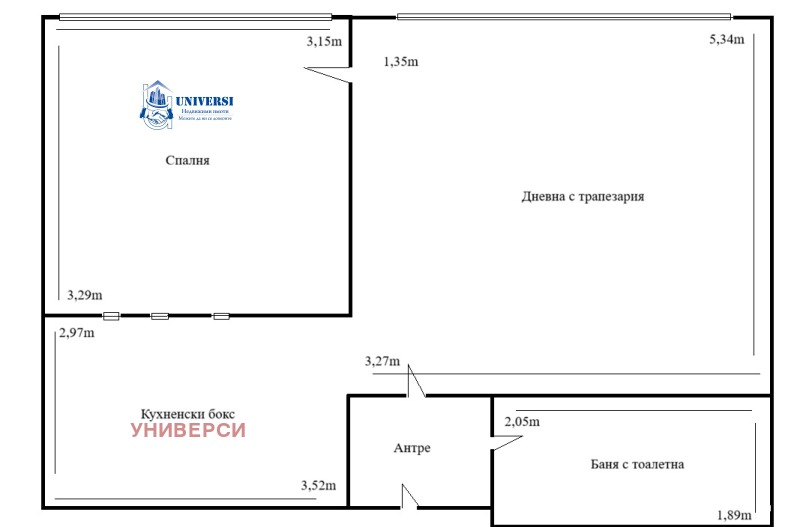 Дава под наем 2-СТАЕН, гр. София, Банишора, снимка 10 - Апартаменти - 52738724