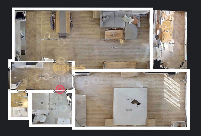 Kiadó  1 hálószoba Sofia , Centar , 65 négyzetméter | 53085274 - kép [15]