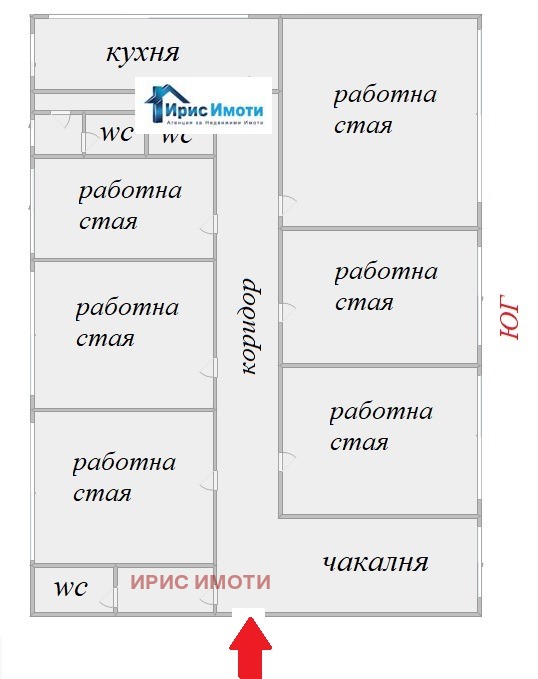 Da affittare  Ufficio Sofia , Geo Milev , 310 mq | 55211841 - Immagine [12]