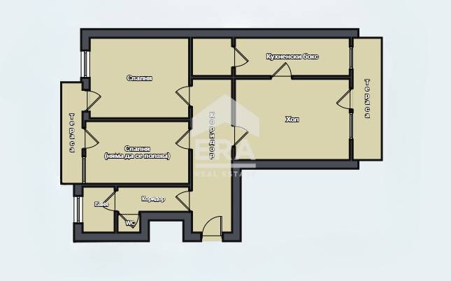 För uthyrning  1 sovrum Varna , Tjataldja , 60 kvm | 48555254 - bild [8]