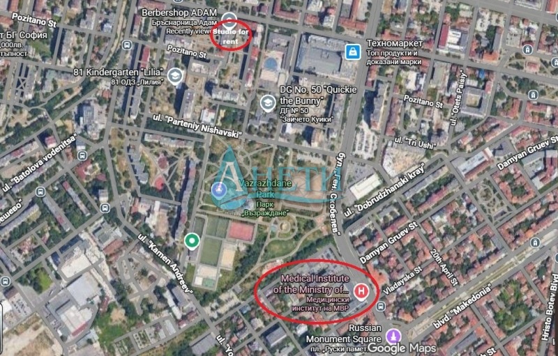 Дава под наем 1-СТАЕН, гр. София, Център, снимка 8 - Апартаменти - 54225529