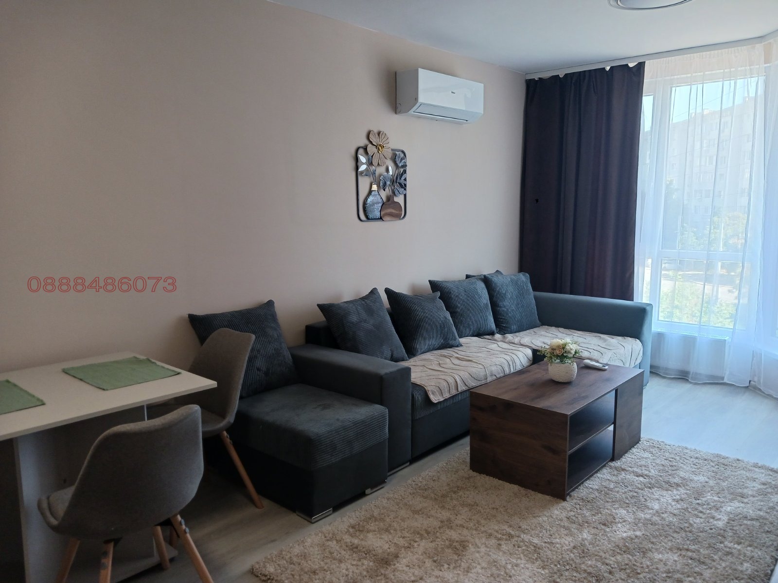 Дава под наем 2-СТАЕН, гр. София, Дружба 1, снимка 3 - Апартаменти - 56064868