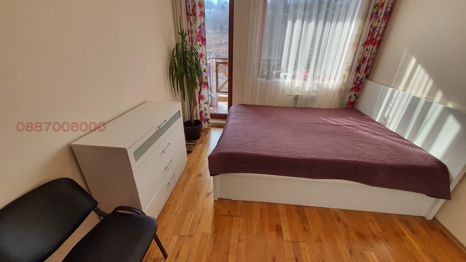 Дава под наем 3-СТАЕН, гр. София, Драгалевци, снимка 6 - Апартаменти - 54008868