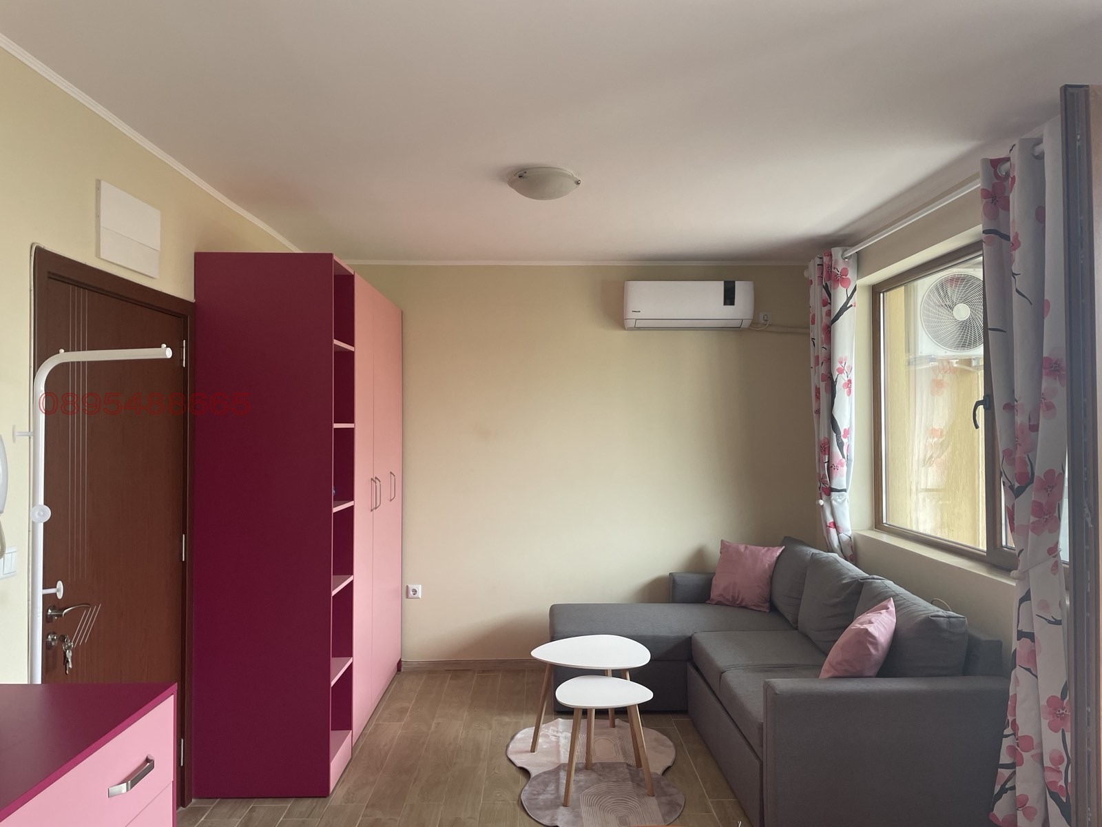 Дава под наем 1-СТАЕН, гр. Бургас, Лазур, снимка 2 - Апартаменти - 54179548