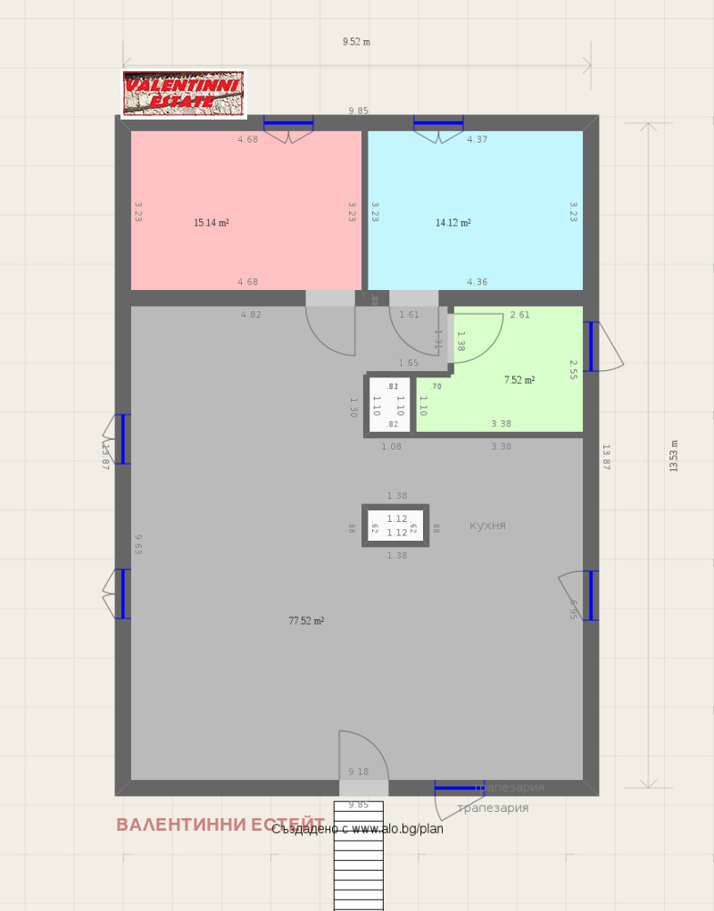 Te huur  2 slaapkamers Sofia , Knjazjevo , 100 m² | 98098630 - afbeelding [13]