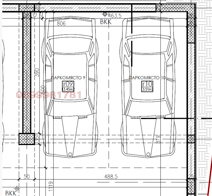 Дава под наем ГАРАЖ, ПАРКОМЯСТО, гр. София, Редута, снимка 8 - Гаражи и паркоместа - 52781762