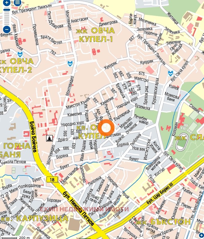 Дава под наем 2-СТАЕН, гр. София, Овча купел, снимка 13 - Апартаменти - 53538514