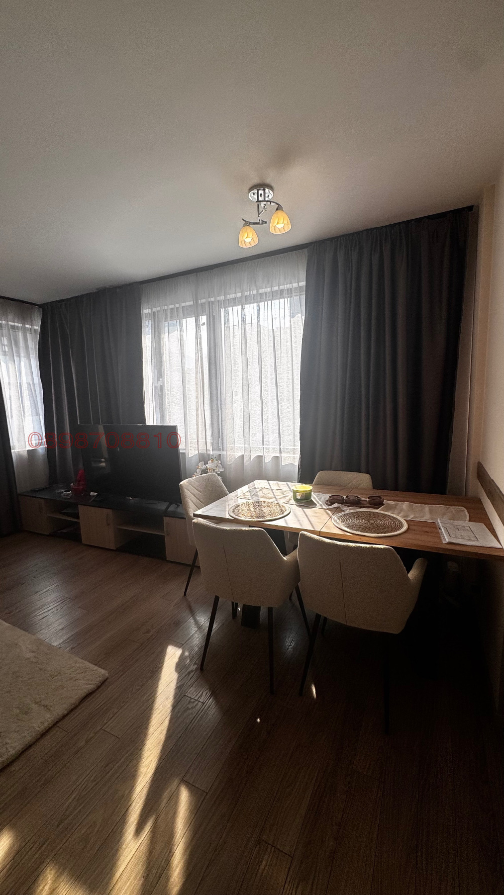 Дава под наем 2-СТАЕН, гр. София, Кръстова вада, снимка 3 - Апартаменти - 55990754