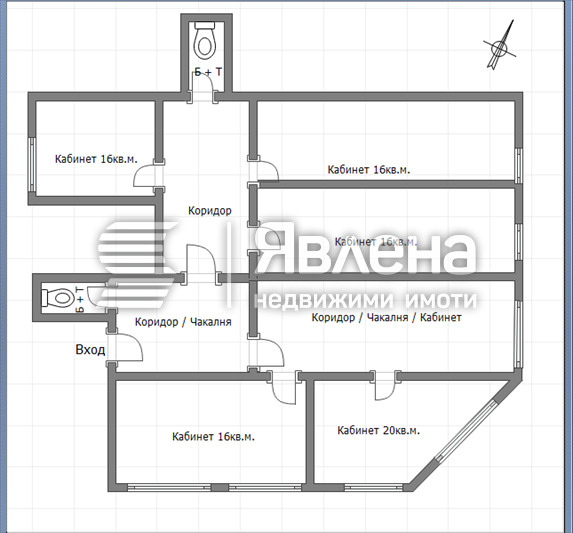 Дава под наем ОФИС, гр. Варна, ВИНС-Червен площад