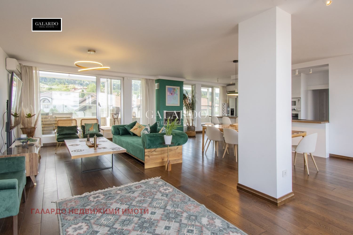 Дава под наем 4-СТАЕН, гр. София, Бояна, снимка 2 - Апартаменти - 54119241