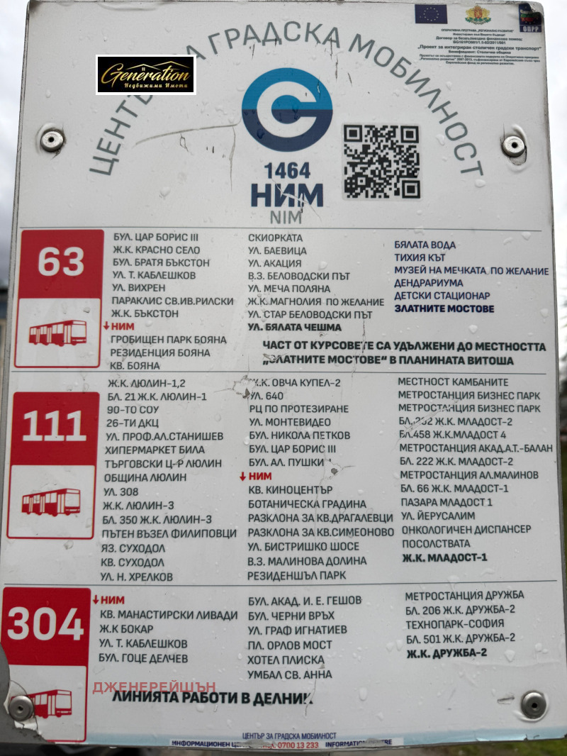 Дава под наем 3-СТАЕН, гр. София, Бъкстон, снимка 16 - Апартаменти - 52385668
