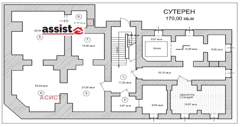 Дава под нем  Заведение, град София, Център •  550 EUR • ID 60474663 — holmes.bg - [1] 