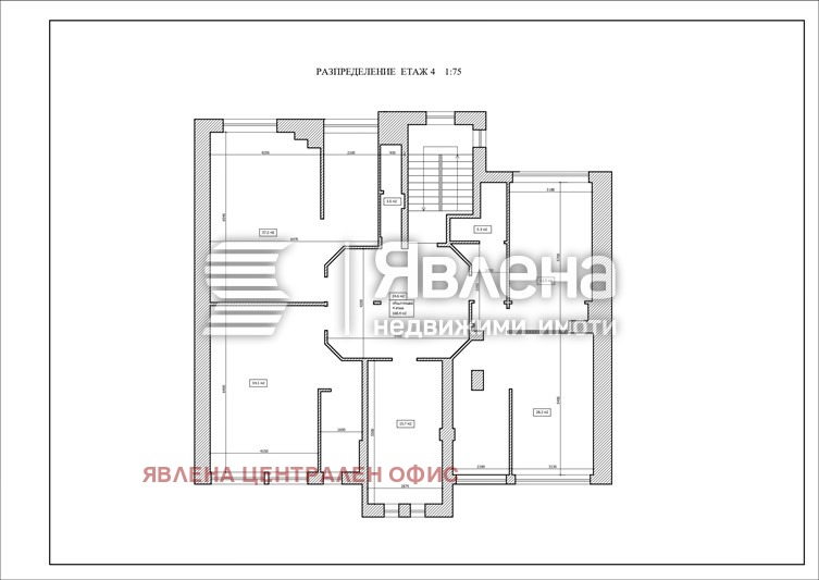Til leje  Kontor Sofia , Tsentar , 850 kvm | 36304680 - billede [5]