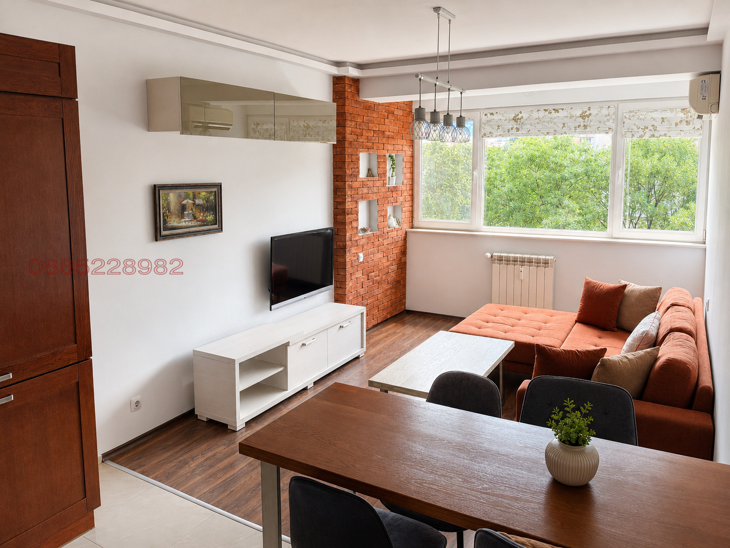 Дава под наем 3-СТАЕН, гр. София, Борово, снимка 7 - Апартаменти - 55260057