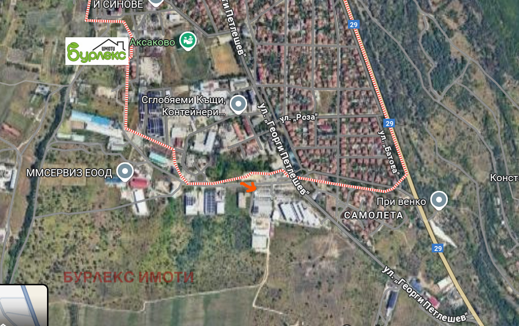 Дава под наем СКЛАД, гр. Аксаково, област Варна, снимка 2 - Складове - 51174226