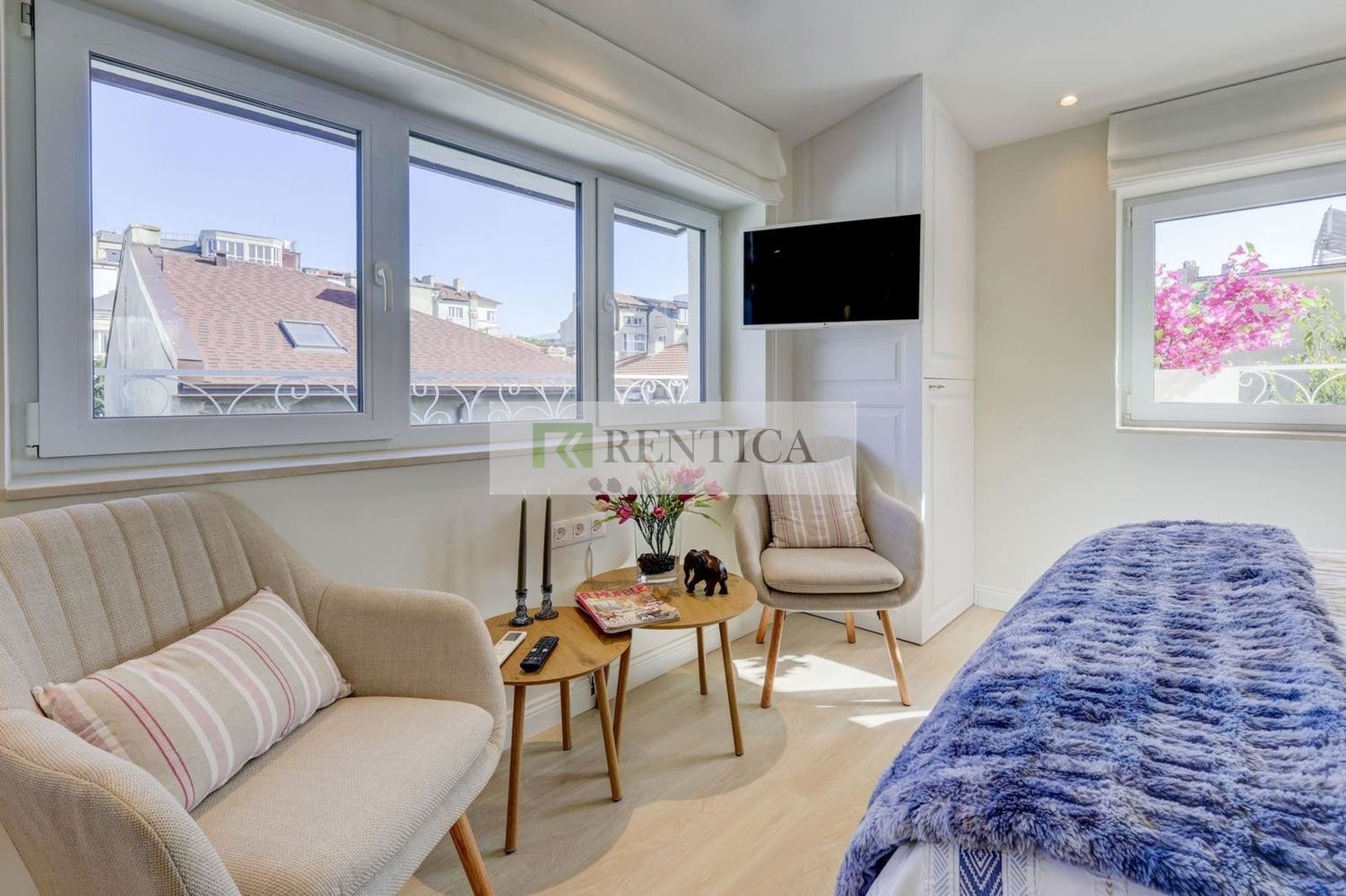 Дава под наем 1-СТАЕН, гр. Варна, Център, снимка 4 - Апартаменти - 54117200