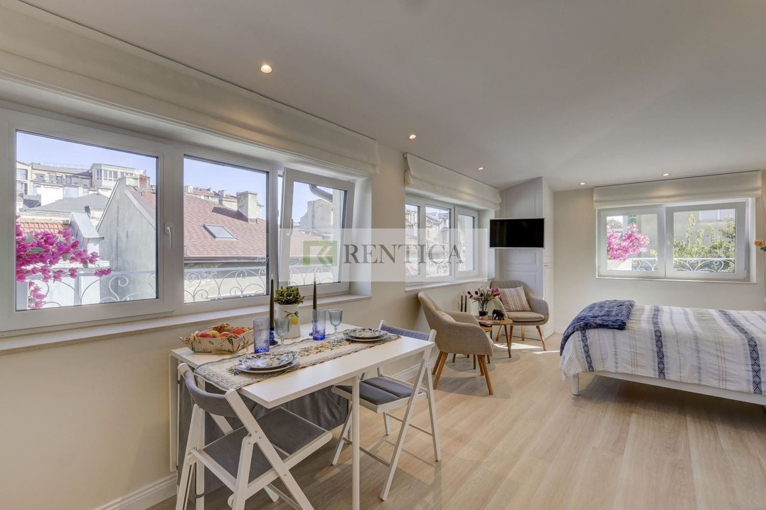 Дава под наем 1-СТАЕН, гр. Варна, Център, снимка 2 - Апартаменти - 54117200