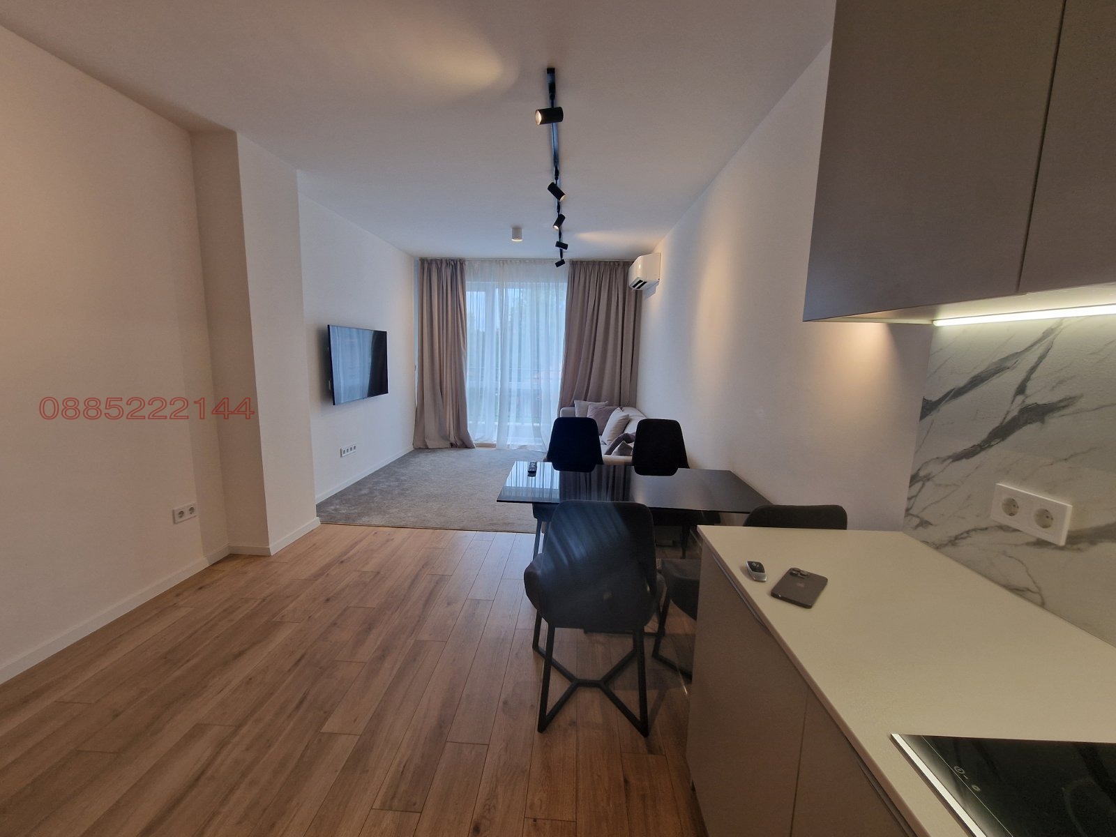 Дава под наем 3-СТАЕН, гр. Пловдив, Коматевски възел, снимка 5 - Апартаменти - 53730599