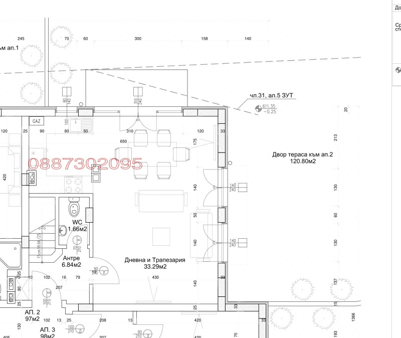 Para alugar  2 quartos Sofia , Vitocha , 110 m² | 28930003