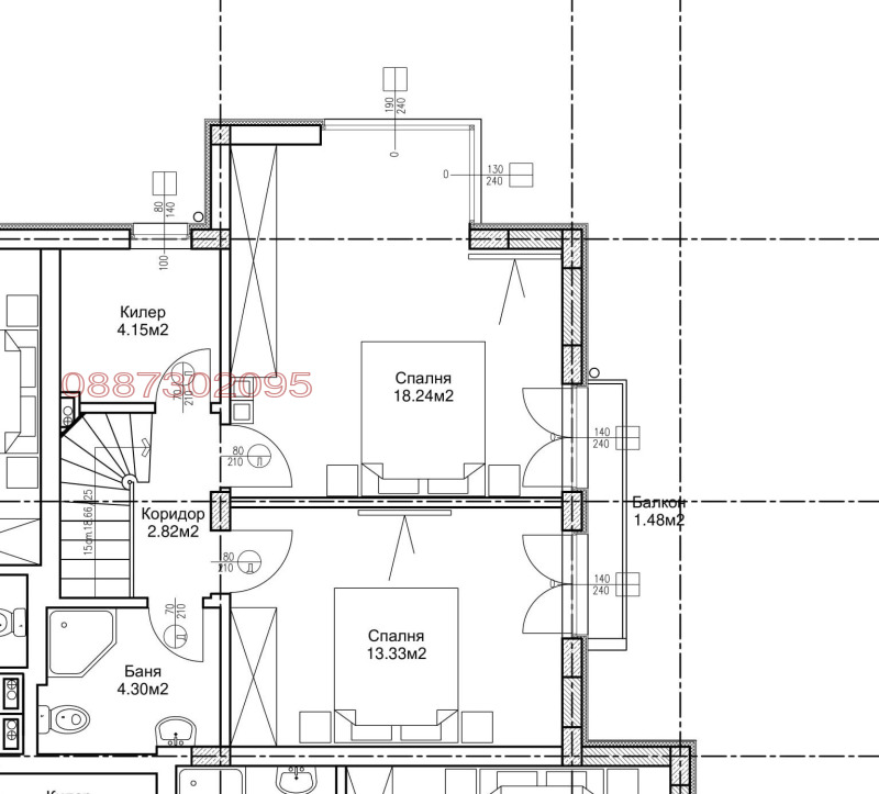 Para alugar  2 quartos Sofia , Vitocha , 110 m² | 28930003 - imagem [2]