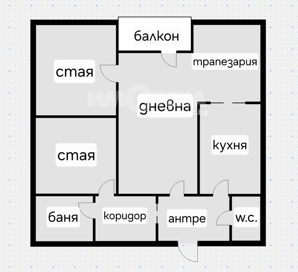 Дава под наем 3-СТАЕН, гр. София, Изток, снимка 12 - Апартаменти - 55705648