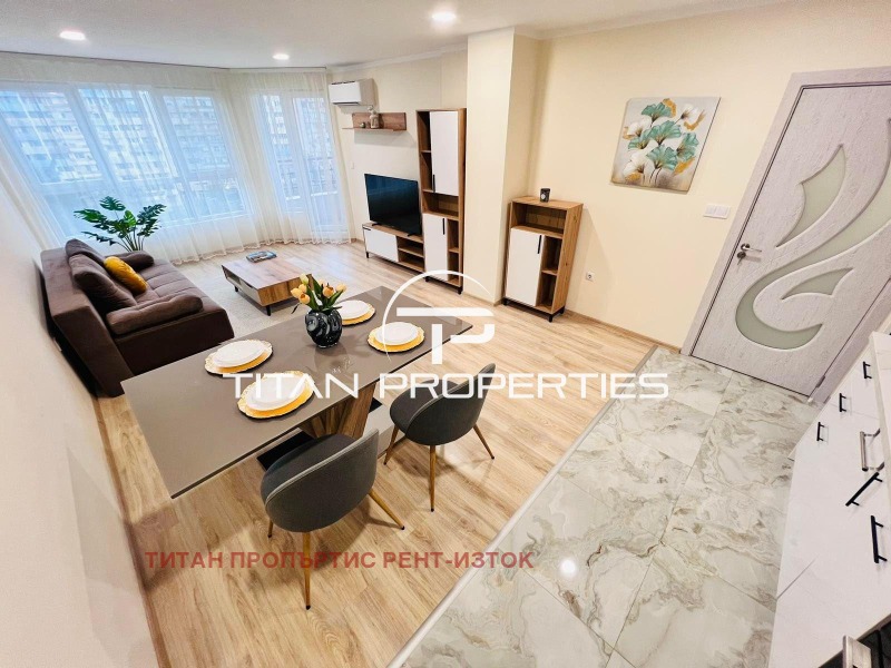 Дава под наем 2-СТАЕН, гр. Бургас, Славейков, снимка 2 - Апартаменти - 52687016