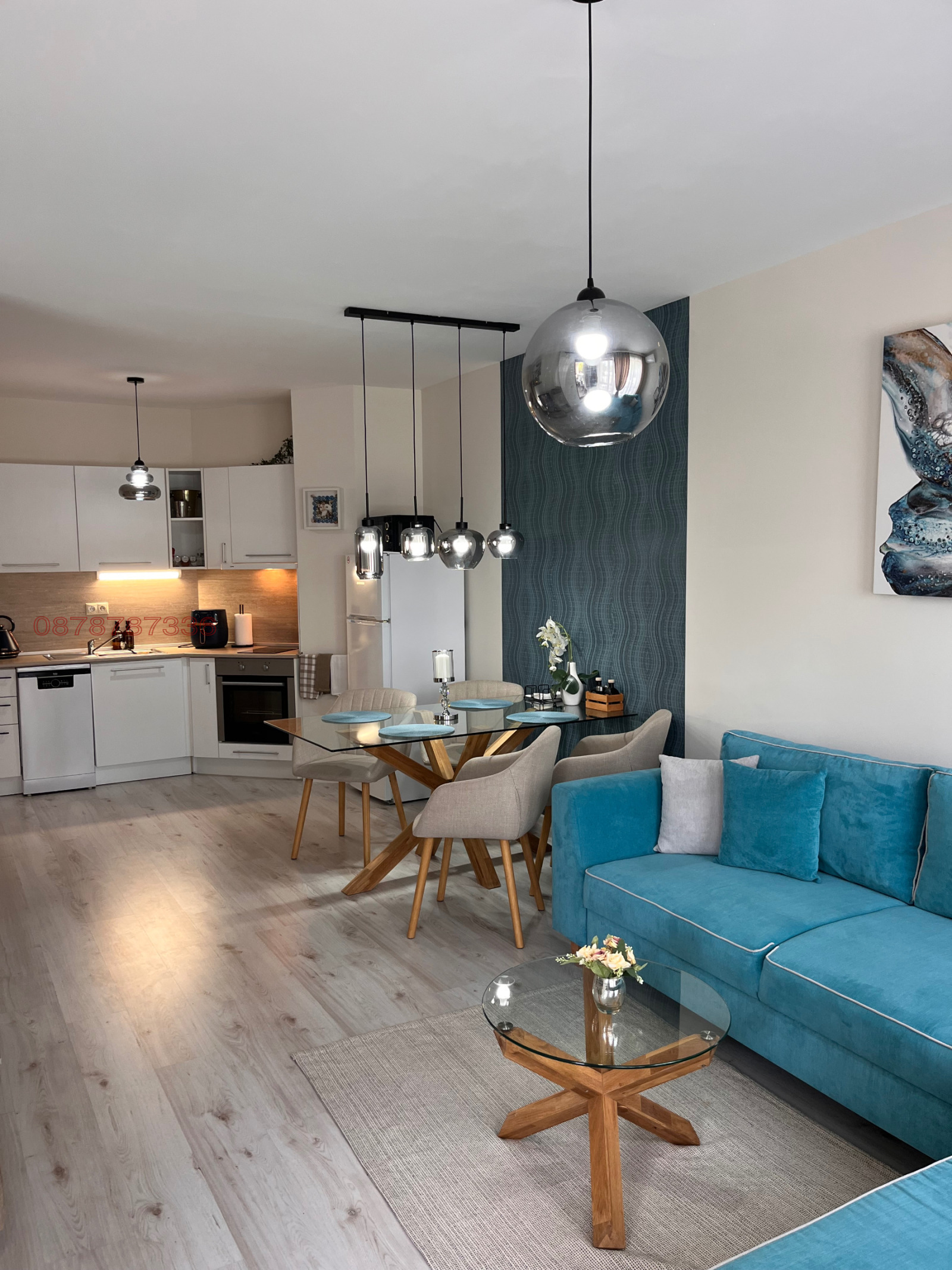 Дава под наем 2-СТАЕН, гр. Варна, Аспарухово, снимка 4 - Апартаменти - 54237854