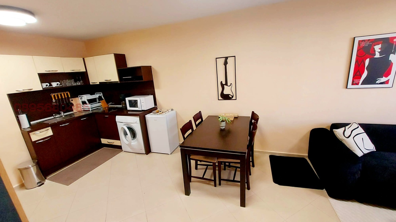 Дава под наем 2-СТАЕН, к.к. Слънчев бряг, област Бургас, снимка 5 - Апартаменти - 53844097