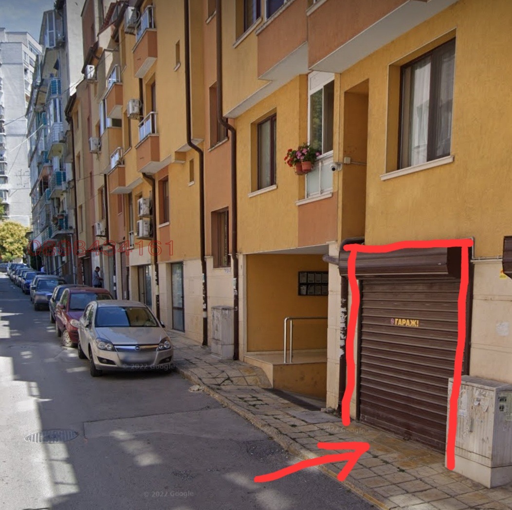 Дава под наем ГАРАЖ, ПАРКОМЯСТО, гр. Варна, Колхозен пазар, снимка 2 - Гаражи и паркоместа - 54079398