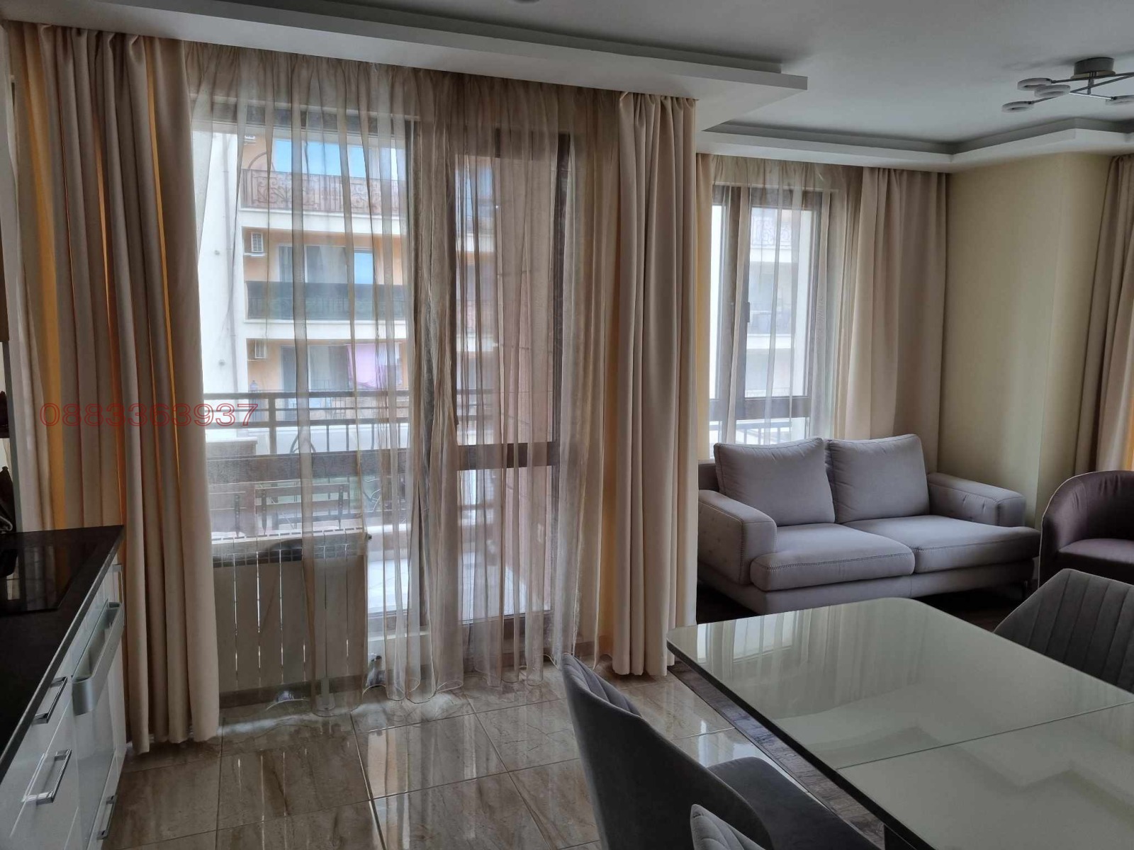 Дава под наем 3-СТАЕН, гр. София, Манастирски ливади, снимка 3 - Апартаменти - 54177051