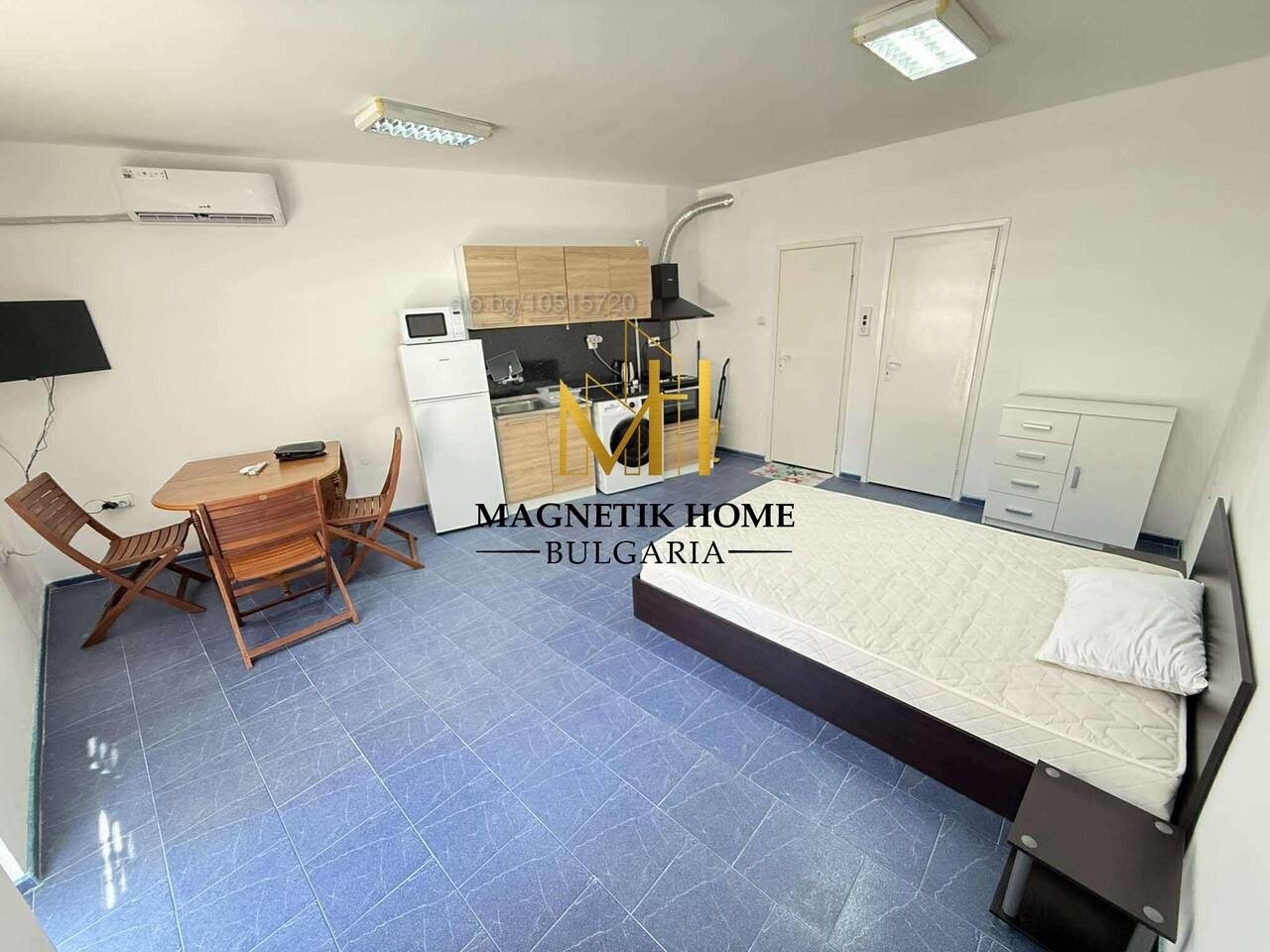 Дава под наем 1-СТАЕН, гр. Бургас, Център, снимка 2 - Апартаменти - 53877025