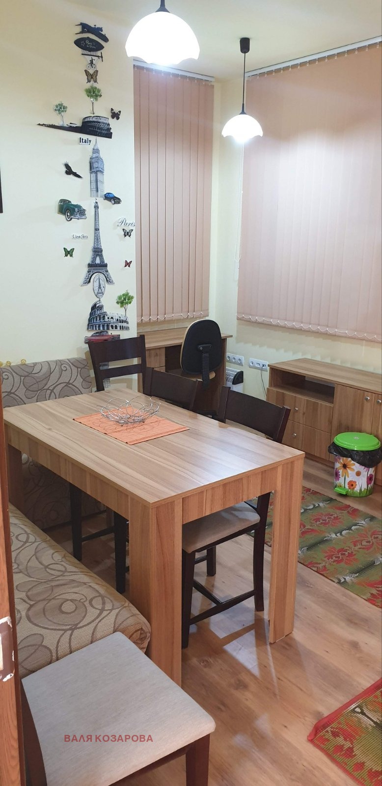 For Rent  1 bedroom Pleven , Shirok tsentar , 70 sq.m | 42976444