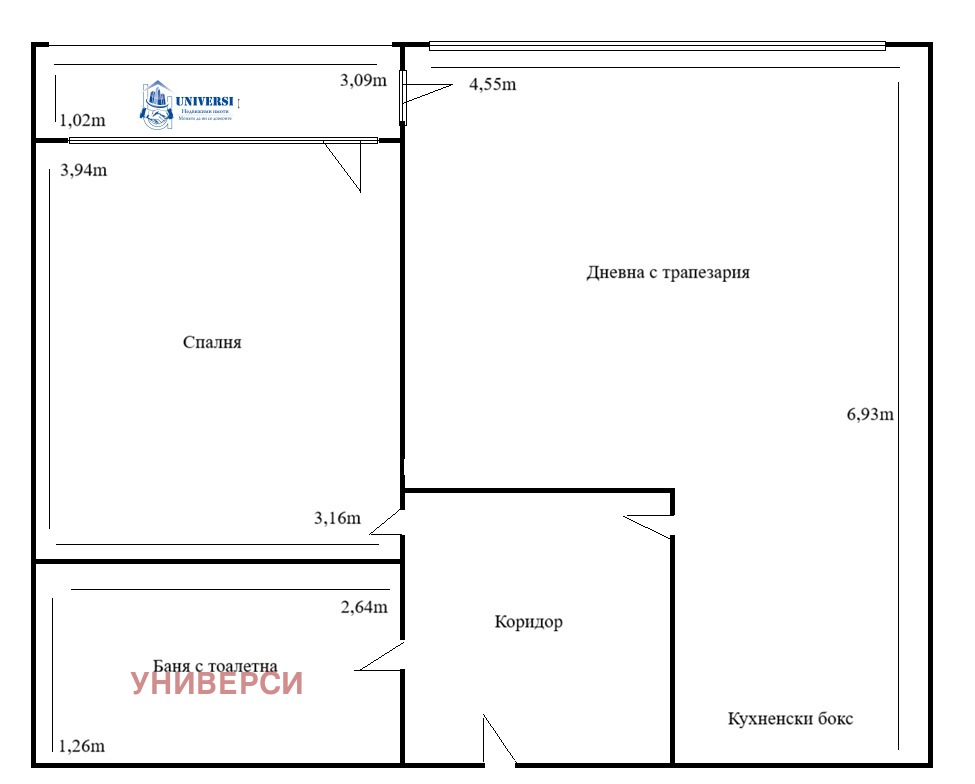 Дава под наем 2-СТАЕН, гр. София, Младост 3, снимка 13 - Апартаменти - 56433401