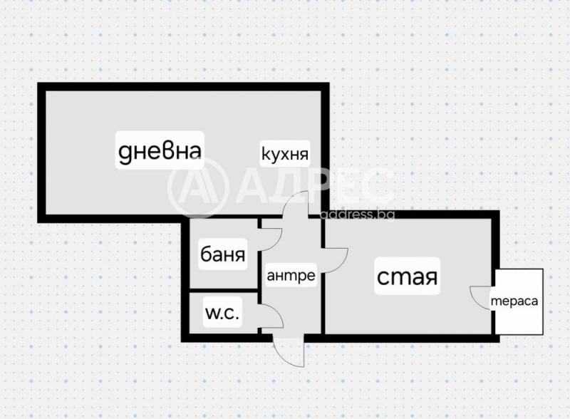 Издаје се  1 спаваћа соба Софија , Центар , 65 м2 | 65697059 - слика [4]