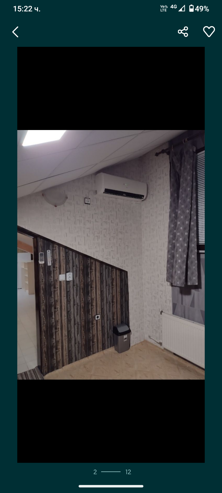 Дава под наем АТЕЛИЕ, ТАВАН, гр. Плевен, Сторгозия, снимка 2 - Апартаменти - 52784510