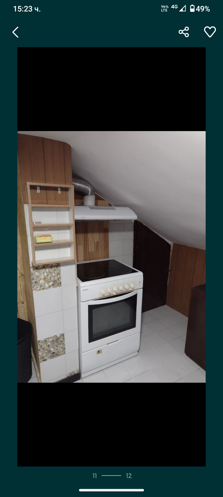 Дава под наем АТЕЛИЕ, ТАВАН, гр. Плевен, Сторгозия, снимка 11 - Апартаменти - 52784510