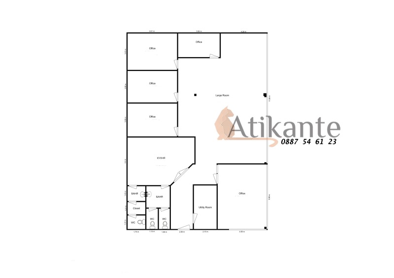 Дава под наем ОФИС, гр. София, НПЗ Искър, снимка 10 - Офиси - 53566553
