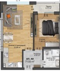 Под наем 2-СТАЕН, град Пловдив, Христо Смирненски • 600 € / 1173.50 лв. • 44112763 4