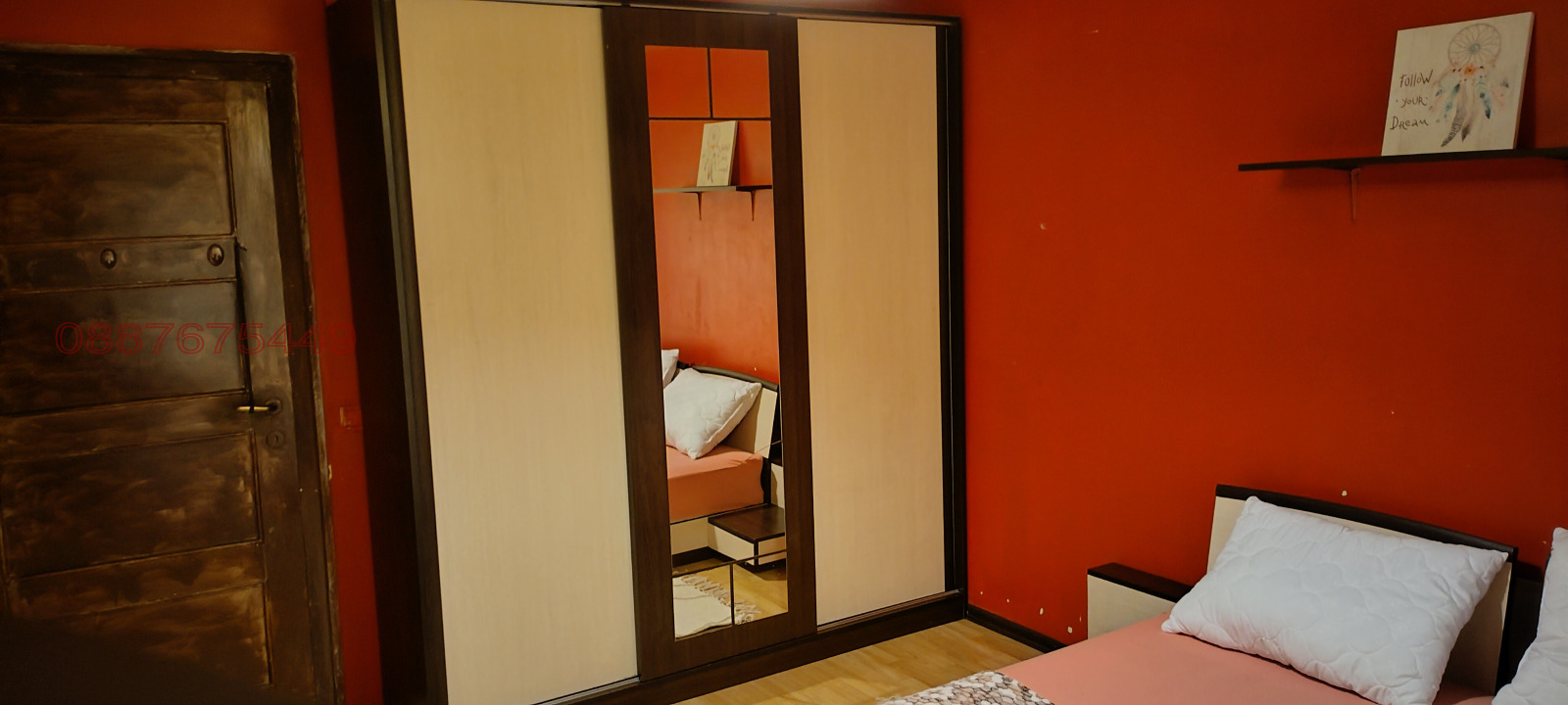 Дава под наем 3-СТАЕН, гр. Русе, Цветница, снимка 5 - Апартаменти - 53967316