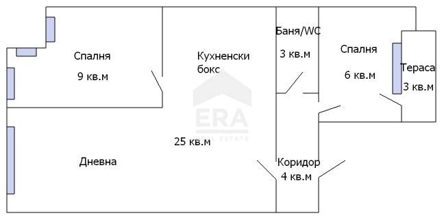 Дава под наем  3-стаен град Варна , Окръжна болница-Генерали , 70 кв.м | 74695511 - изображение [9]