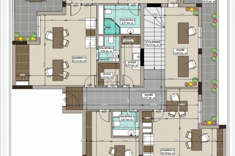 Vuokrattavana  Toimisto Sofia , Vitoša , 397 neliömetriä | 48067458 - kuva [5]