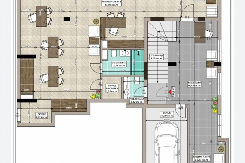Vuokrattavana  Toimisto Sofia , Vitoša , 397 neliömetriä | 48067458 - kuva [4]