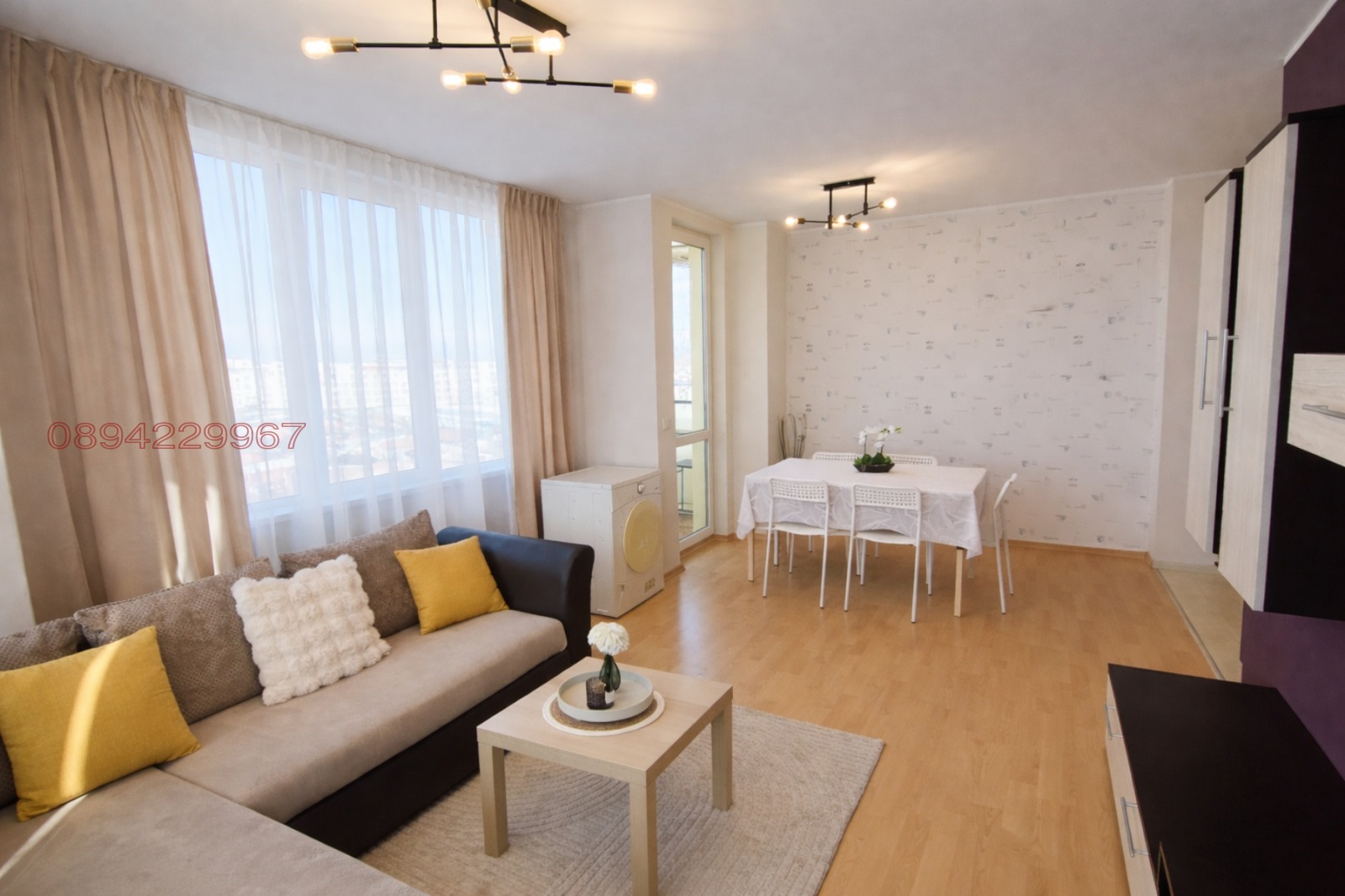 Дава под наем 2-СТАЕН, гр. София, Дружба 1, снимка 3 - Апартаменти - 53651274