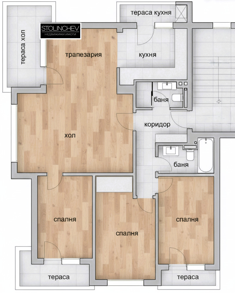 Do wynajęcia  3+ sypialni Sofia , Geo Milew , 110 mkw | 84824123 - obraz [13]