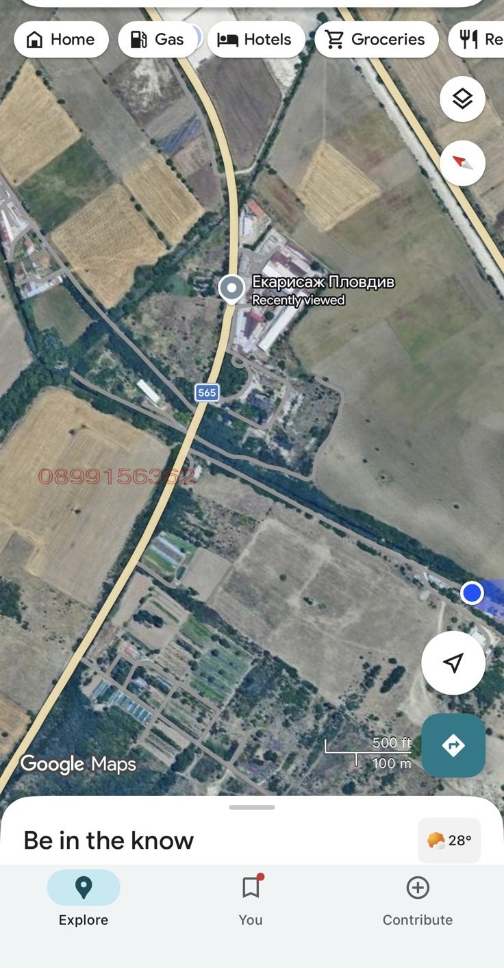 Дава под наем ГАРАЖ, ПАРКОМЯСТО, гр. Пловдив, Рогошко шосе