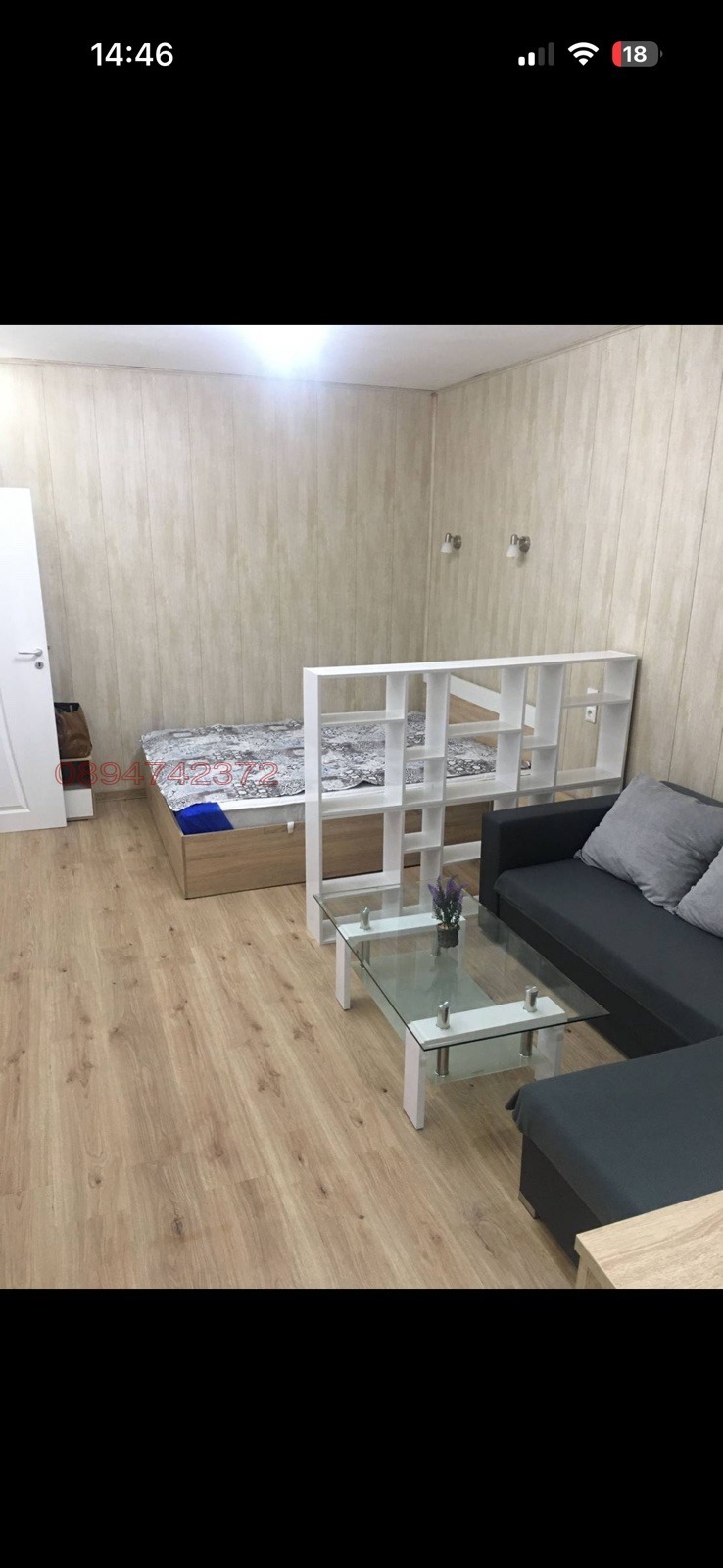 Дава под наем 1-СТАЕН, гр. Пловдив, Христо Смирненски, снимка 2 - Апартаменти - 54468996