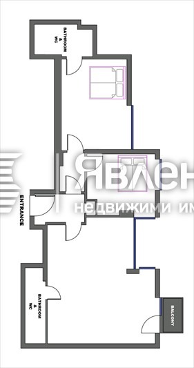 Дава под наем 3-СТАЕН, гр. София, Лозенец, снимка 9 - Апартаменти - 54361211