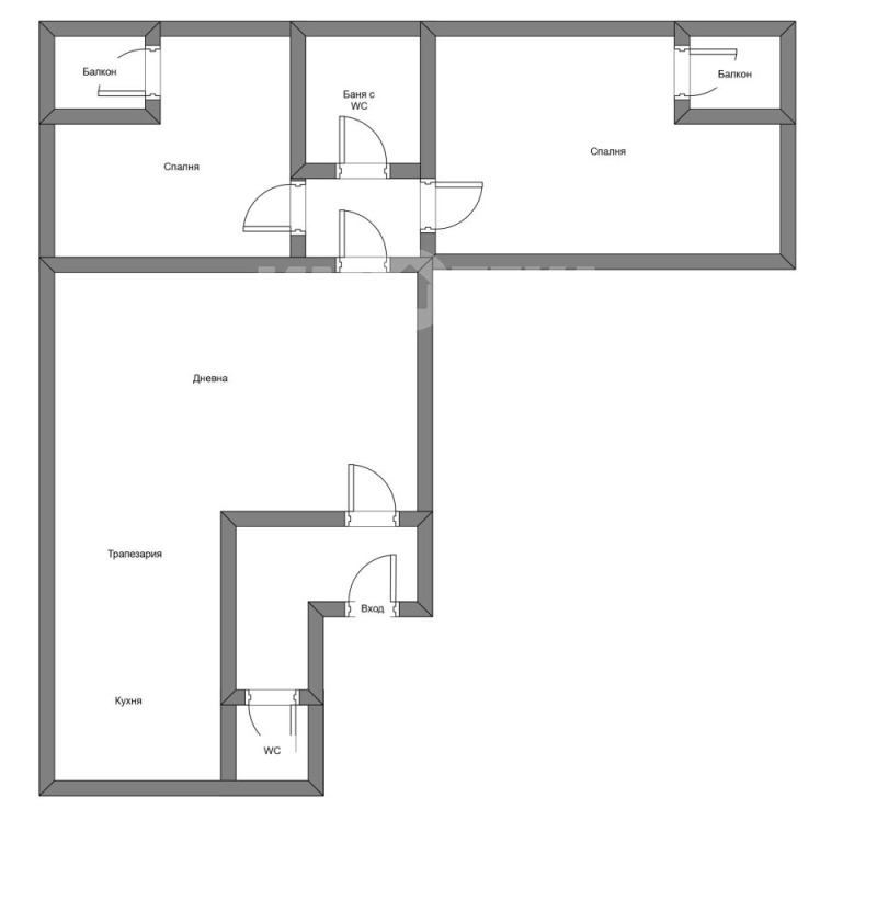 For Rent  2 bedroom Sofia , Lozenets , 101 sq.m | 22753586