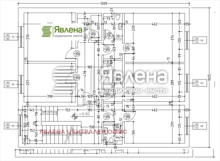 Til leje  Kontor Sofia , Tsentar , 139 kvm | 43085682 - billede [8]